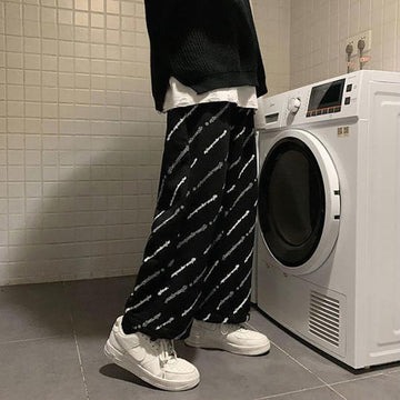 Designer Sweatpants Male Streetwear Wide leg Oversize Pants Men Casual Joggers Sport Pants Basketball Man New Y2k Clothes
